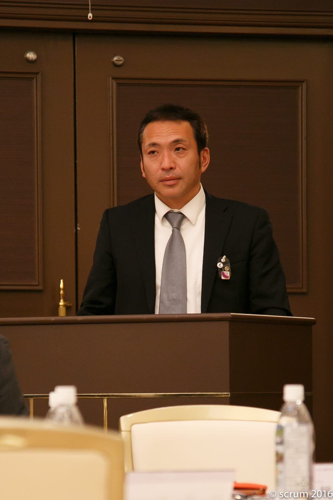 本日の司会は伊藤欽一総務広報チームリーダー