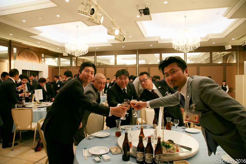 懇親会