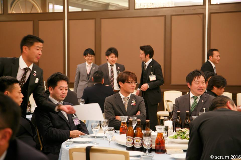 懇親会