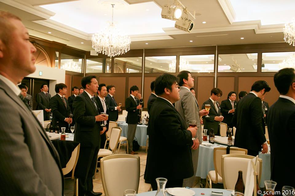 懇親会